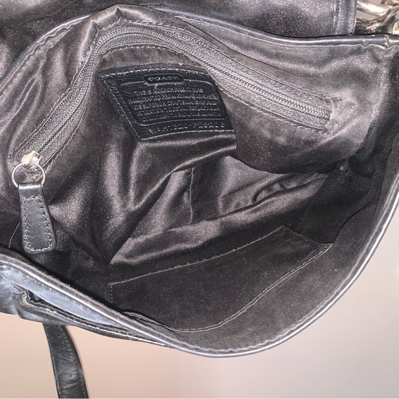Coach Black Leather Crossbody Bag - Picture 4 of 15